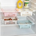 thumbnail image 3 of Retractable Drawer Organizer For Fridge Storage Vegetables And Fruits, 3 of 5