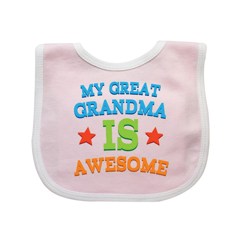 My Great Grandma Is Awesome Baby Bib - Walmart.com - Walmart.com