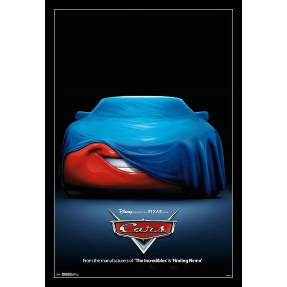 Cars - One Sheet Laminated & Framed Poster Print (24 x 36)
