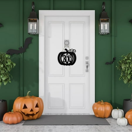 

Hot Sale Halloween Themed 3D Pumpkin Leaf Door Sign Wall Décor Rustic Farmhouse Style