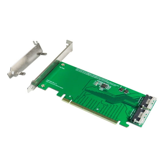 PCIe Gen3 16-Lane to SlimLine SAS (SFF-8654) 8i Adapter