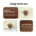 thumbnail image 4 of vidaXL Indoor/Outdoor Bench Cushions 2 Pcs, Non-Slip, Water-Repellent, Cream White 47.2"x19.7"x2.8", 4 of 11