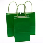 Small Green Kraft Gift Bags