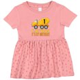 thumbnail image 3 of Inktastic 1st Birthday Construction Truck Cement Mixer Girls Baby Dress, 3 of 5