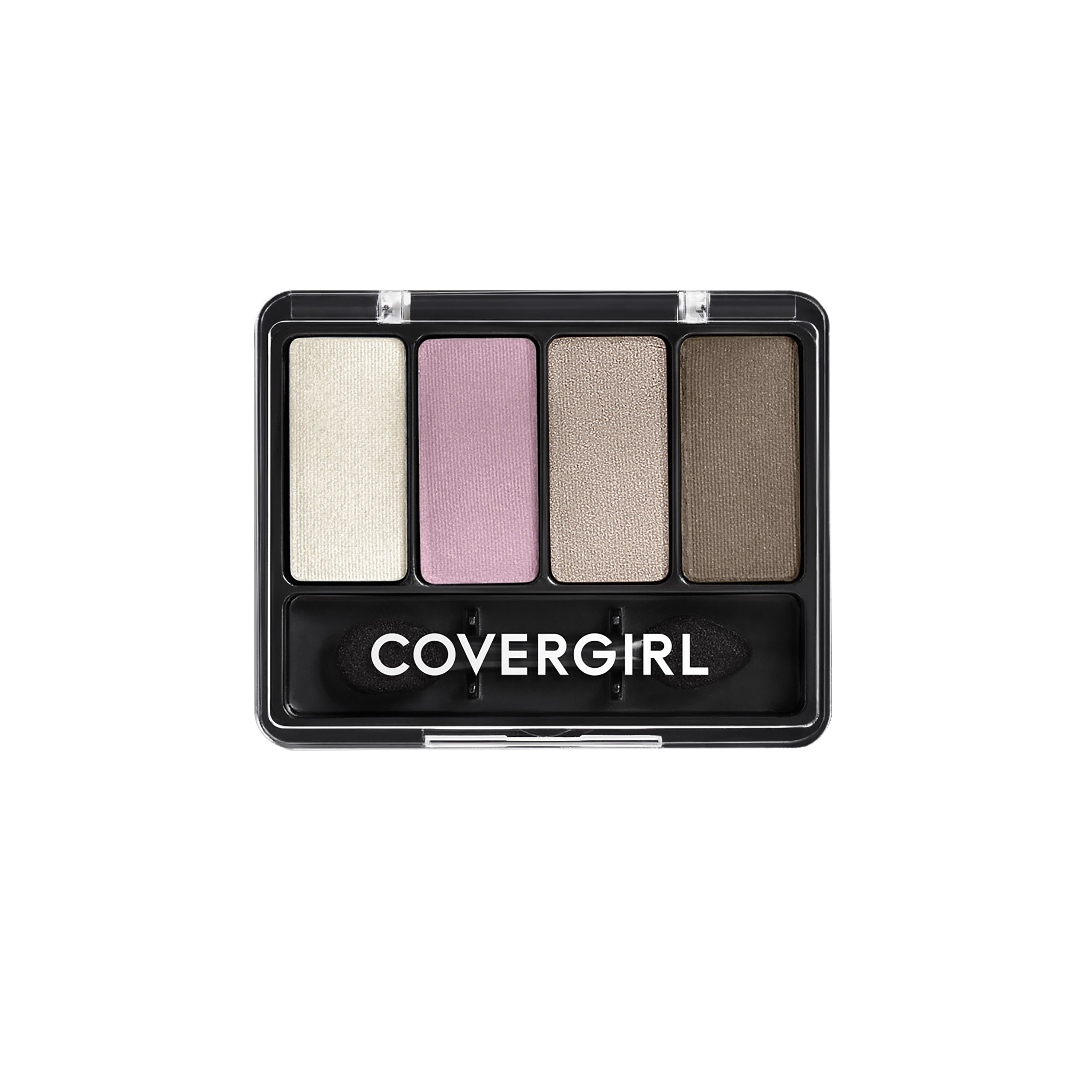 COVERGIRL Eye Enhancers 4-Kit Eyeshadow, Silky, Sheer Formula, Double Ended Applicator, 100% Cruelty-free