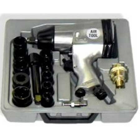 17 Piece Air Impact Wrench With 1/2 Dr & 10Pc