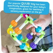 Fat Brain Toys Quubi Flexible Sensory Cube, Sensory Learning, Tactile Development, Ages 3 Months+