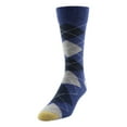 thumbnail image 3 of GOLDTOE Men's Dress Argyle Crew Socks, Multicolor, 3 of 4