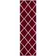 thumbnail image 4 of Safavieh Hudson Amias Geometric Shag Area Rug, 4 of 7
