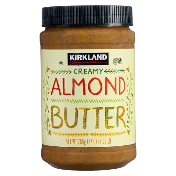 Kirkland Signature Creamy Almond Butter, 27 Ounce