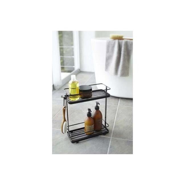 Yamazaki Home Tower Bath Rack White/Black Kuwait Ubuy