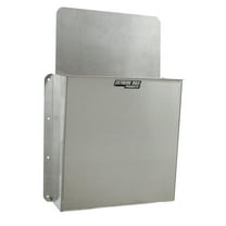 Extreme Max 5001.5816 Wall-Mount Aluminum Floor Jack Holder - Silver