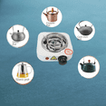 thumbnail image 2 of Estufa de café de 500 W, estufa eléctrica doméstica, mini estufa de té eléctrica, tetera, 2 of 4