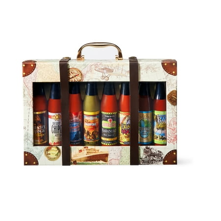 Food Gift Packaging - Global Hot Sauce Collection, 8 Piece Gift Set
