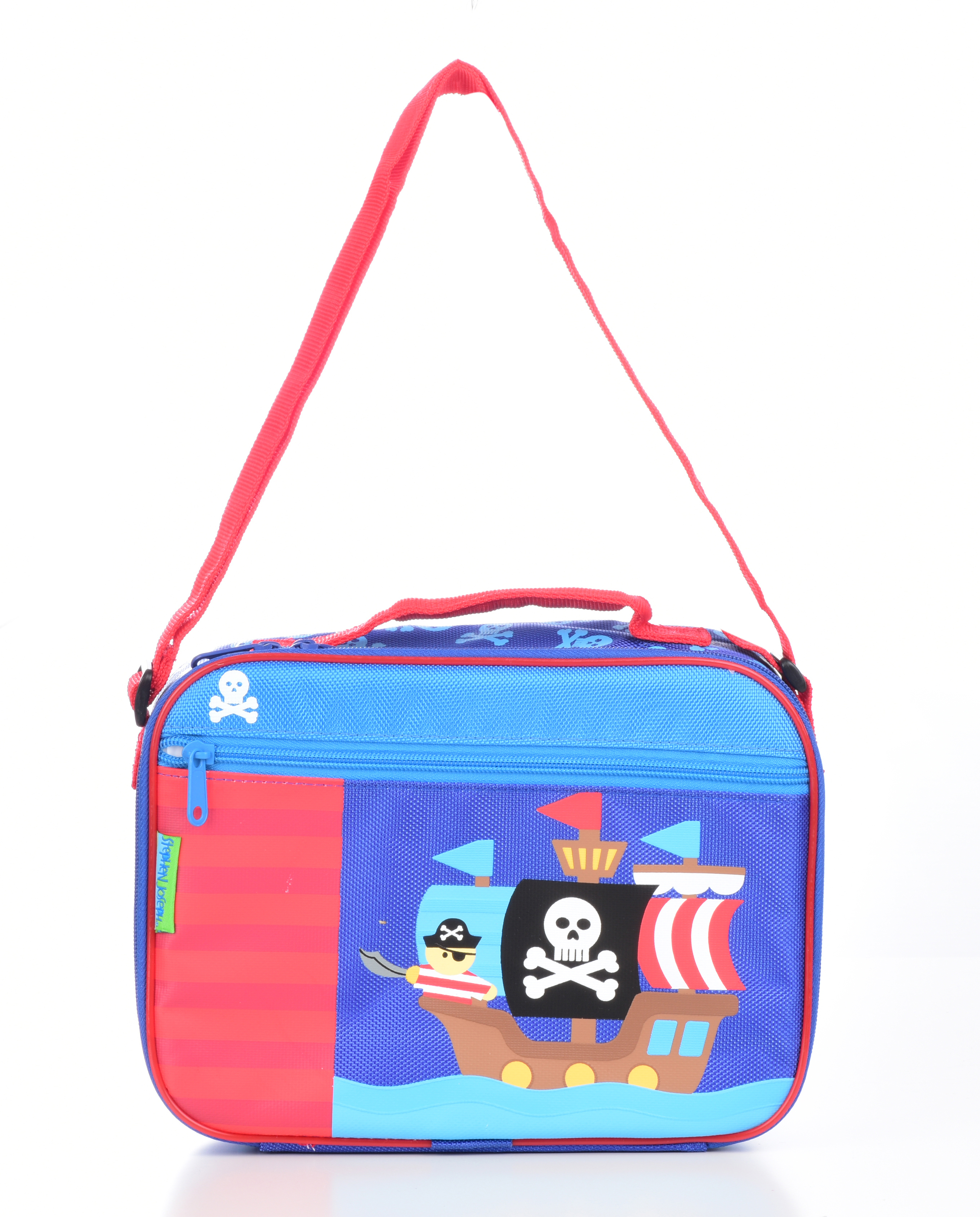 Stephen Joseph Classic Lunch Box with Crossbody Strap, Pirate Blue, One Size - image 1 of 1