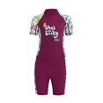 thumbnail image 3 of Neoprene + -Piece Swimsuit Toddlers Zipper Surfing Solid Short ,, 3 of 8