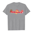 thumbnail image 4 of TZEWGL Cute Shirt For Toddler Short Sleeve Crew Neck Monthly Word Prints Top For Newborns size 1-2T, 4 of 4