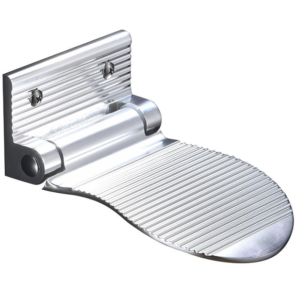 Ducha Afeitado Pedestal Aluminio Plegable Antideslizante Resistente Al Desgaste Impermeable Pierna-Afeitado Estante Pedal De Limpieza De Pies Para Anciano Mujer Embarazada Baño matsuzay HA027654-02