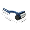 thumbnail image 2 of 5 inch Timber Tuff Log Debarking Log Peeler Tool Chainsaw Debarker Attachment Blue, 2 of 14