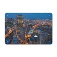 thumbnail image 2 of Room Decor Boston Cityscape Painting Iron Wall Art Metal Tin Sign Wall Decor for Home, Bar, Garage Coffe Bar Outdoor Decor - Gifts for Friends 8x12 Inch, 2 of 7