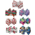 thumbnail image 2 of Baby Girls Hair Bows Turban Toddler Baby Girls Printed Headband Bowknot Elastic Hair Band For, 2 of 2