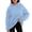 LB271 Light Blue, variant on Womens Casual Hoodies Soft Warm Solid Color Long Sleeve Pullover Comfortable Autumn Winter Sweatshirt Size M Black