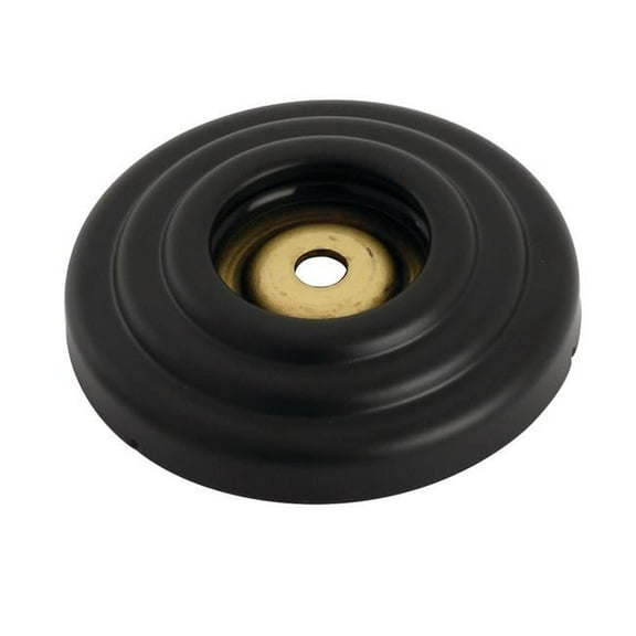 Kingston Brass DRF314120 1.25 in. Restoration Grab Bar Flange, Matte Black