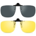 thumbnail image 1 of Gafas de Sol Polarizadas WANGLY Clip y Levantables Unisex Gris/Amarillo, 1 of 5