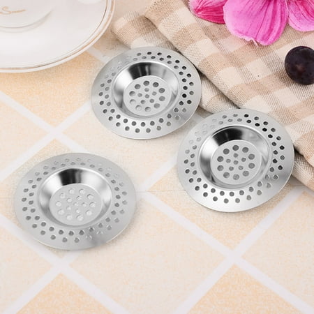 

JOYFEEL Stainless Steel Sewer Floor Drain Water Sink Filter Dense Holes Kitchen Drain 7cm Diameter