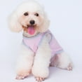 thumbnail image 6 of Dog Vest Letter Pattern Breathable Fashion Outfit - Puppy Shirt Pet Sweatshirt Clothes for Small Dogs, 6 of 8