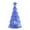 A, variant on Mecorevxz Plastic Christmas Tree Lamp,Light Up crystals Lights, 4.4 x 2.28 Inch Mini Christmas Tree with Lights for Room Table Decor