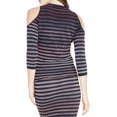 thumbnail image 2 of Rachel Roy Womens Cold-Shoulder Pullover Sweater, Blue, XX-Large, 2 of 2
