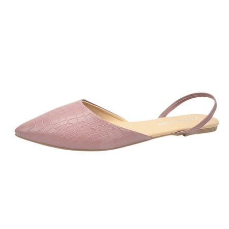 

Youmylove Women Flat Casual Shoes Singles Pointed Shoes Work Shoes Bohemian Comfortable Stylish Shoes Ladies Footwear