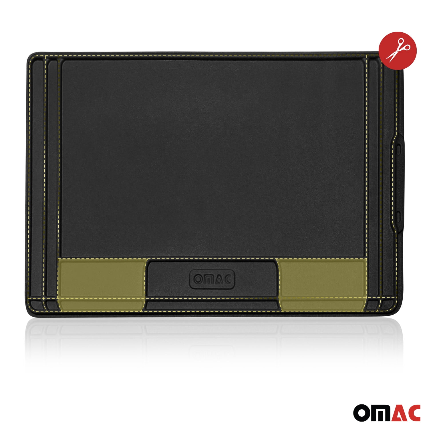 OMAC Waterproof Under Sink Cabinet Mat with Raised Edge - Leakproof & Durable