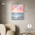 thumbnail image 5 of Whimsical Ocean Breeze Canvas Coastal Wall Art by Art Remedy, Silver Frame, 24" x 30", 5 of 7