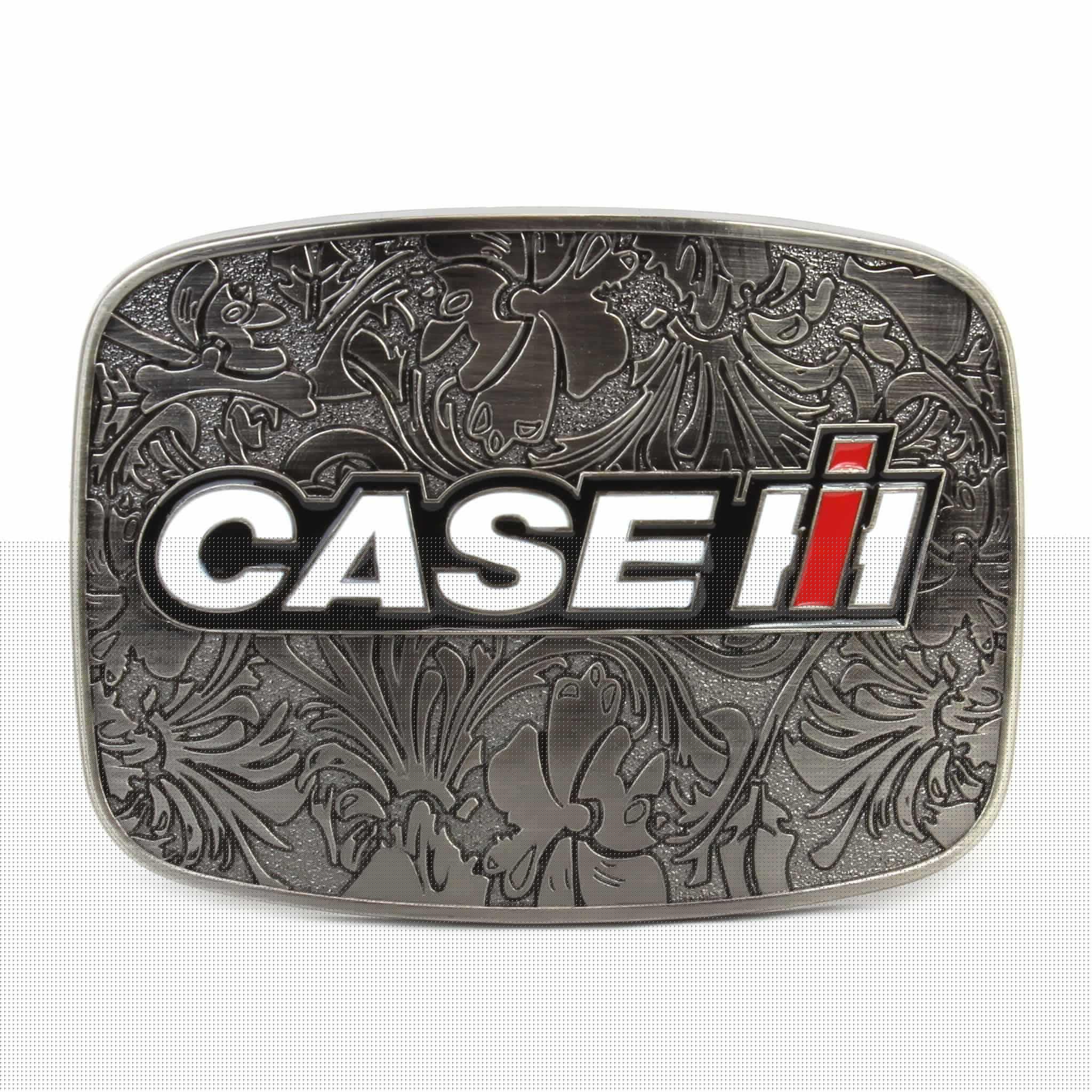Spec Cast Case IH Western Style Rectangular Belt Buckle ZJD1951