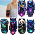 thumbnail image 2 of 3 Realistic Temporary Tattoos Waterproof Long Lasting Body Stickers Land Animal Rabbit Mouse Marmot Adult Men Women Tattoo Stickers Arm Forearm Thigh Back, 2 of 4