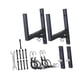thumbnail image 5 of 2 portaescaleras para remolque, soporte de pared lateral con almohadilla de goma, almacenamiento de escalera con amortiguador ajustable para remolque, 5 of 8