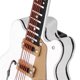 thumbnail image 3 of Guitar Model Mini Exquisite White Musical Instrument Handicraft Ornament for Home Office Decoration, 3 of 5