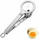 thumbnail image 1 of Cortador de huevos NQ profesional de acero inoxidable para cortar huevos duros, 1 of 4