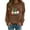 Coffee, variant on Fiaer Christmas Sweatshirts For Women 2025 Long Raglan Sleeve Top Crewneck Pullover Xmas Tree Graphic Fall Winter Clothes Green XL