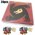 thumbnail image 1 of Werewolf Card Game Party Board Game Full Color 24 Cards, 1 of 5