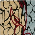 thumbnail image 3 of SAFAVIEH Wyndham Seachlann Floral Wool Area Rug, Charcoal/Red, 2'6" x 4', 3 of 3