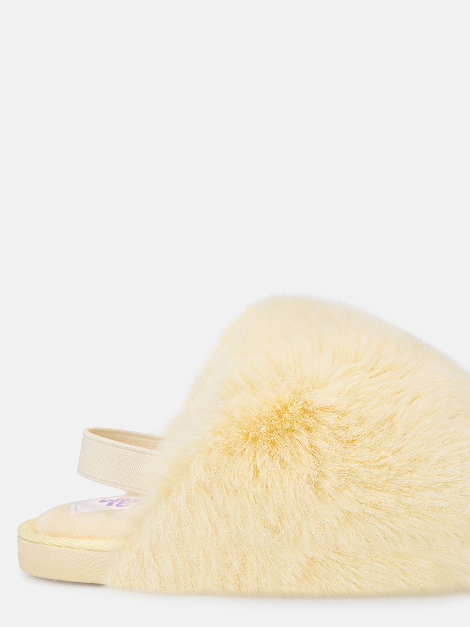 Wonder Nation Toddler, Little & Big Girls Faux Fur Puff Slippers