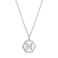 thumbnail image 1 of Diamondlite collection Zodiaque Collier "Poissons" - Argent, 1 of 1