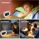 thumbnail image 3 of Despertador digital para niños, con luz LED nocturna, reloj de escritorio con tictac, regalo de cumpleaños para niños y niñas, color negro., 3 of 4