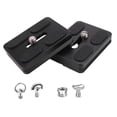 thumbnail image 3 of Universal Tripod Quick Release Plate, Arca Swiss Plate for DSLR Camera Tripod Ballhead(PU-50), 3 of 5