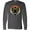 Light Charcoal Grey, variant on Inktastic Skateboard Retro Skateboarding Long Sleeve T-Shirt
