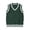 Green, variant on Sweater Vest Kids Comfort Knitted V Neck Sleeveless Green Pullover Top Uniform Knit Sweaters Warm Winter Baby Girl Clothes Boys Sweater Vest Size 7-8 Years