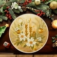 thumbnail image 3 of Decoraciones navideñas, adornos navideños, regalos navideños. Mantel individual navideño de 35 x 35 cm. Aislante térmico y resistente a la suciedad. Ideal para fiestas, cocinas, restaurantes y decorac, 3 of 5